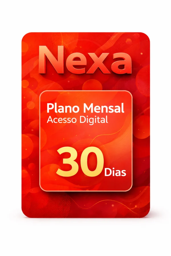 NexaTV Plano Mensal Acesso Digital 30 Dias