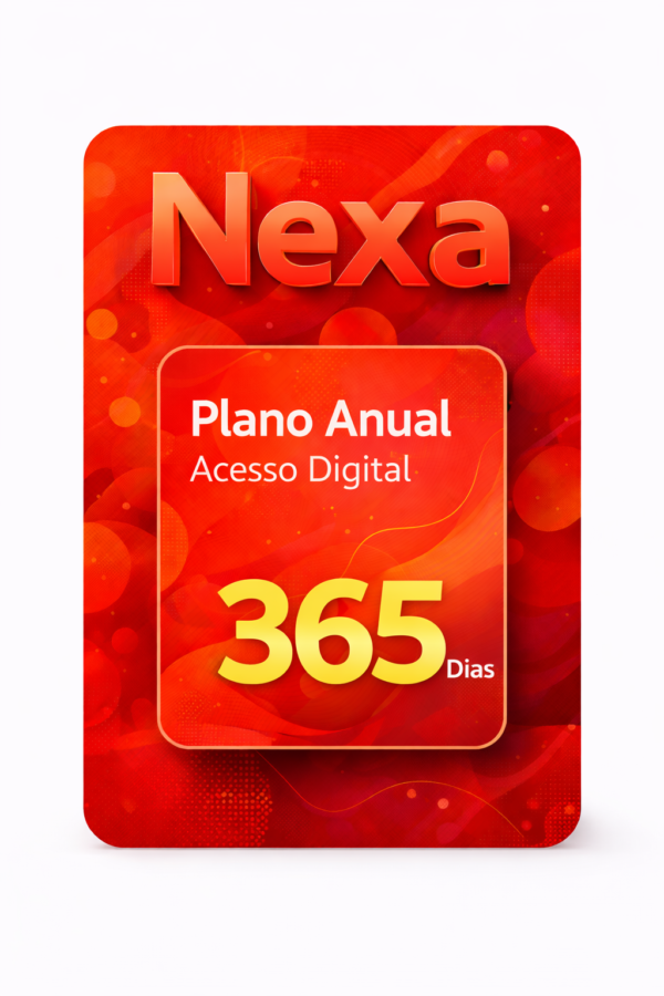 NexaTV Plano Anual Acesso Digital 365 Dias