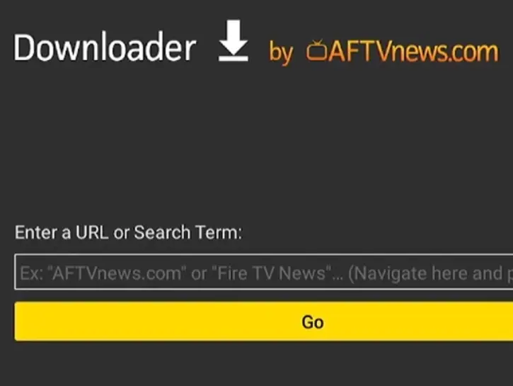 Página de Download 2 passo 2 tela inicial app downloader