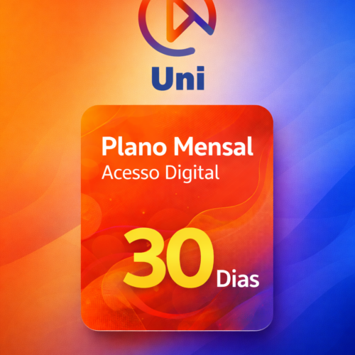 UniTV Plano Mensal Acesso Digital 30 Dias