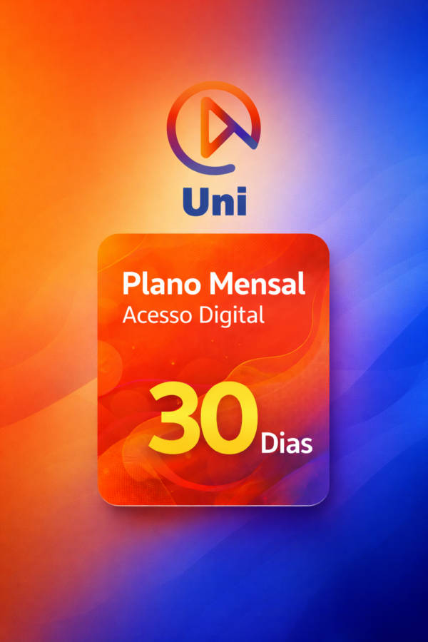UniTV Plano Mensal Acesso Digital 30 Dias
