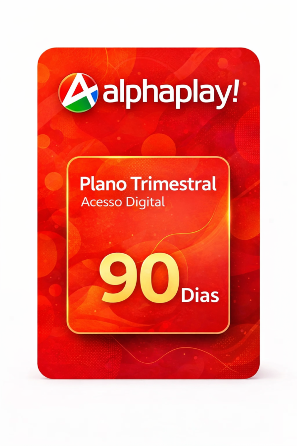 Recarga AlphaPlay Trimestral 90 Dias